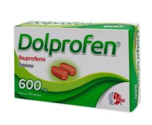[780083148843] IBUPROFENO 600 mg, 10 tab, DOLPROFEN