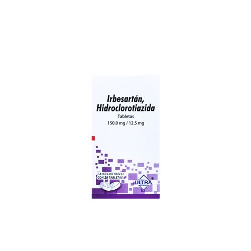 IRBESARTAN/HIDROCLOROTIAZIDA 150/12.5 mg, 28 tab, ULTRA