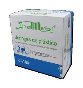 [7506022301789] JERINGA 3 ml, PEDIATRICA, SENSI MEDICAL