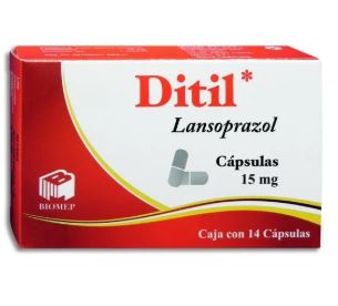 [7501573901105] LANSOPRAZOL 15 mg, 14 cap, DITIL