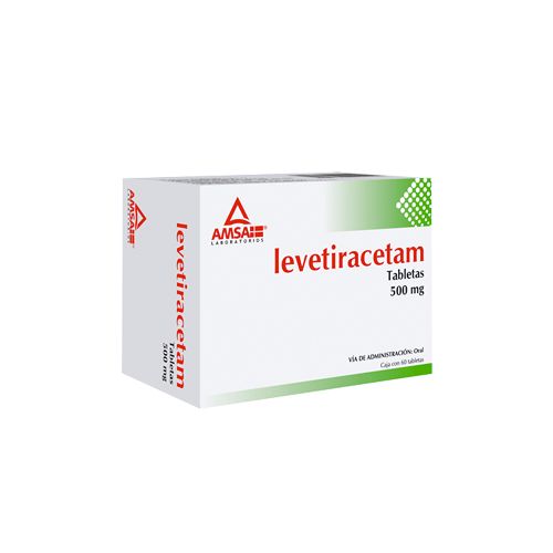 LEVETIRACETAM 500 mg, 60 tab, AMSA