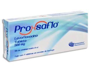 [7502213042059] LEVOFLOXACINO 500 mg, 7 tab, PROXSAFLO