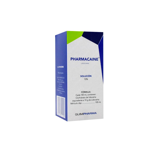LIDOCAINA 10 g FRASCO c/ATOMIZADOR, 115 ml, PHARMACAINE