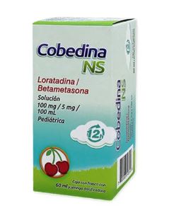 [780083148546] LORATADINA/BETAMETASONA 100 mg/5 mg/100 ml, 60 ml, COBEDINA NS