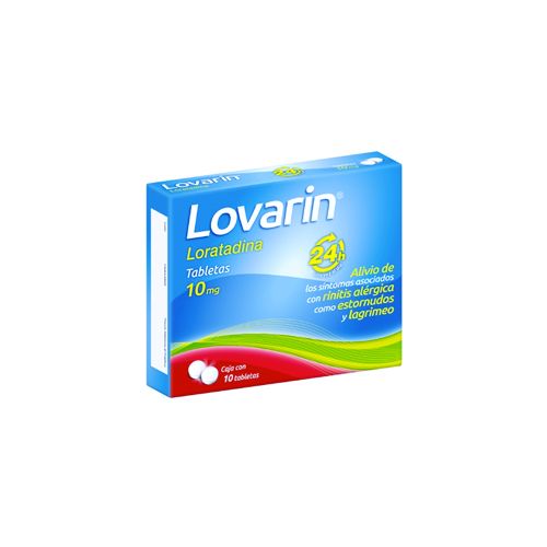 LORATADINA 10 mg, 10 tab, LOVARIN