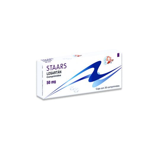 LOSARTAN 50 mg, 30 comp, STAARS