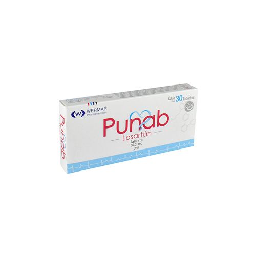 LOSARTAN 50 mg, 30 tab, PUNAB