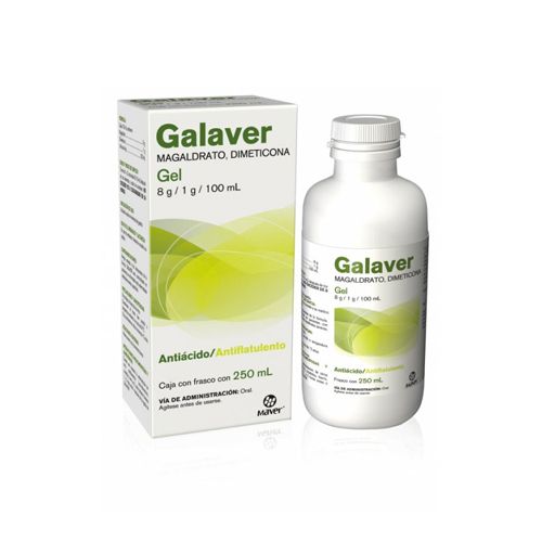 MAGALDRATO/DIMETICONA, 250 ml, GALAVER GEL