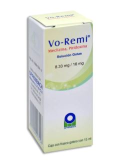 [7502004403458] MECLIZINA/PIRIDOXINA 8.33/16.00 mg, 15 ml gts, VO-REMI