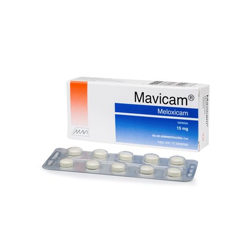 MELOXICAM 15 mg, 10 cap, MAVICAM