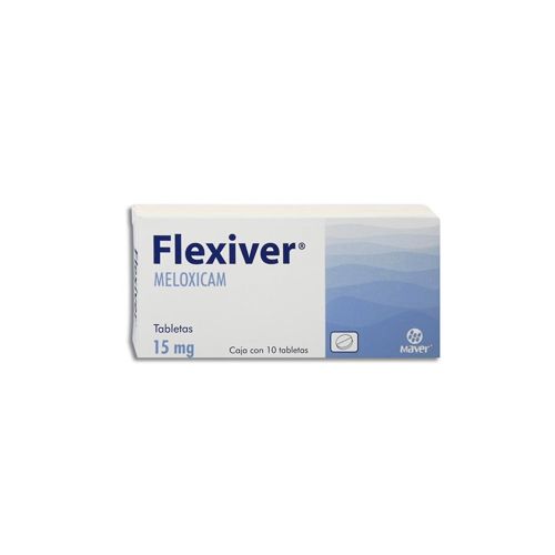 MELOXICAM 15 mg, 10 tab, FLEXIVER
