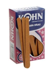 [7506346600292] LIMA DE UÑAS, caja c/100, KOHN