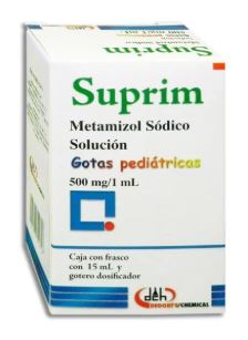 [7501825300816] METAMIZOL 500 mg/1 ml, 15 ml gts, SUPRIM