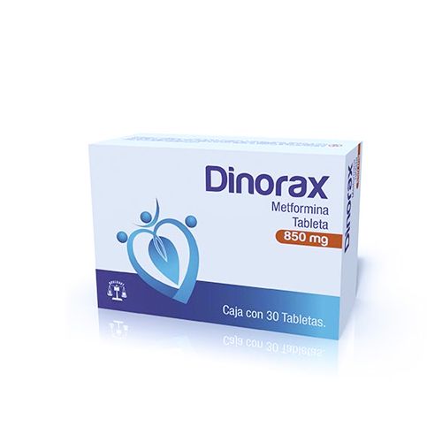 METFORMINA 850 mg, 30 tab, DINORAX