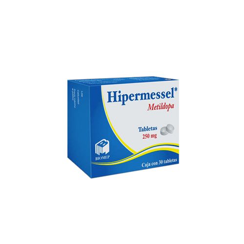 METILDOPA 250 mg, 30 tab, HIPERMESSEL
