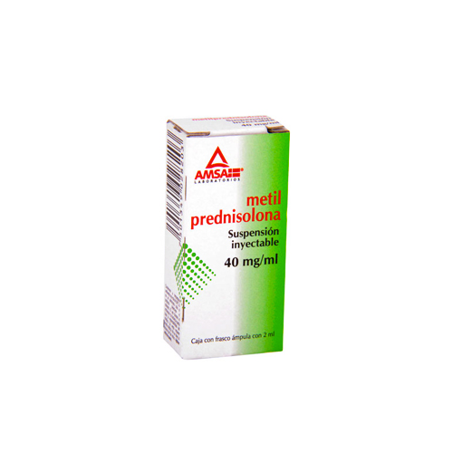 METILPREDNISOLONA 40 mg/2 ml, AMSA