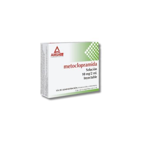 METOCLOPRAMIDA 10 mg/2 ml, 6 amp, AMSA