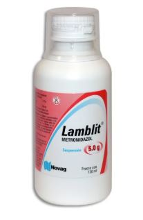 [7501075713183] METRONIDAZOL 250MG/5ML (5.0GR/100ML), LAMBLIT 120 ml susp