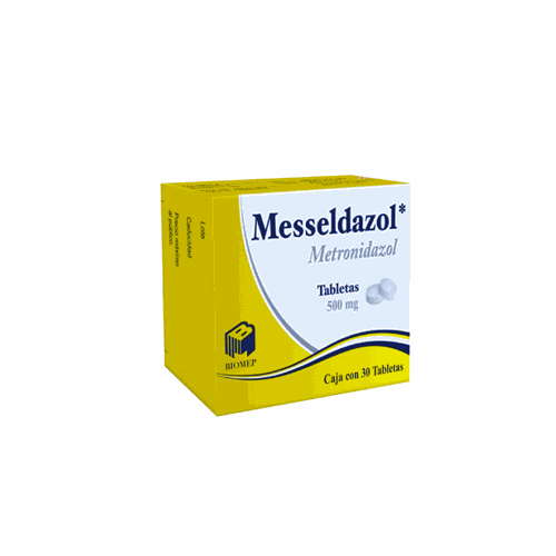 METRONIDAZOL 500 mg, 30 tab, MESSELDAZOL