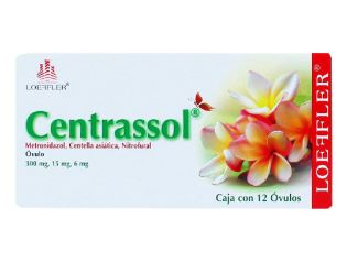 [7502211788843] METRONIDAZOL, CENTELLA ASIAT, NITROFURAL, 12 ov, CENTRASOL