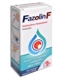 [780083146207] NAFAZOLINA/FENIRAMINA, 15 ml gts, FAZOLIN F