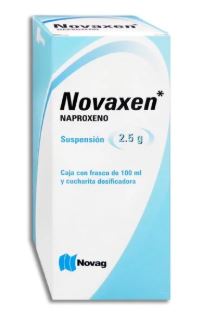 [7501075713886] NAPROXENO 125 mg/5 ml, 100 ml, NOVAXEN 2.5