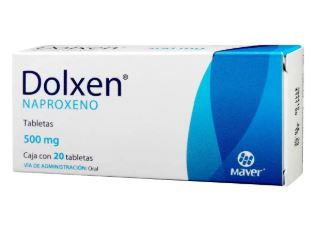 [7503000422467] NAPROXENO 500MG , DOLXEN 20  tab