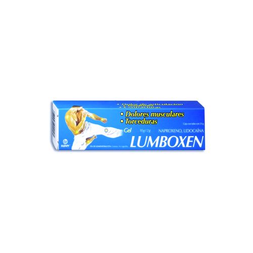 NAPROXENO/LIDOCAINA, 35 g, LUMBOXEN AZUL
