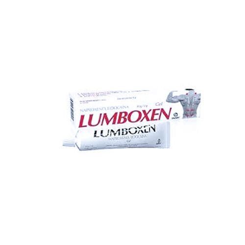 [7502009745539] NAPROXENO, LIDOCAINA, 35g, LUMBOXEN ROJO