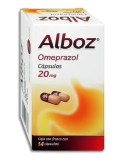 [780083148348] OMEPRAZOL 20 mg 14 cap ALBOZ