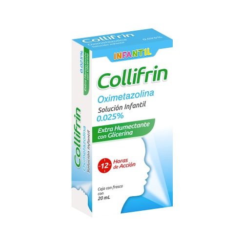 [780083144296] OXIMETAZOLINA 25 MG, COLLIFRIN INF 20 ml sol.