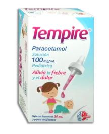 [780083142308] PARACETAMOL 100 mg, 30 ml, TEMPIRE PED