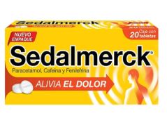 [7501298281209] PARACETAMOL/CAFEINA/FENILEFRINA, 20 tab, SEDALMERCK