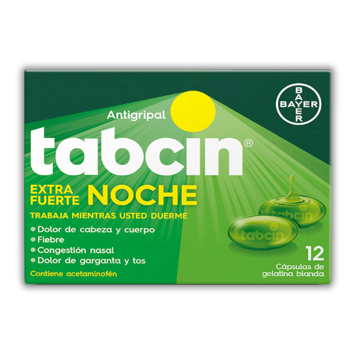 [7501008499702] PARACETAMOL FENILEFRINA DEXTROMETORFANO TABCIN NOCHE