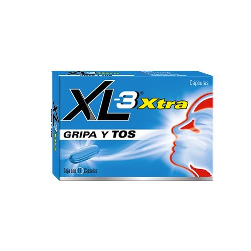 [650240017094] PARACETAMOL, FENILEFIRNA, CLORF, XL3 XTRA 12 cap