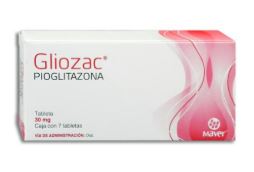 [7502009744969] PIOGLIOTAZONA 30MG, GLIOZAC, 7 tab