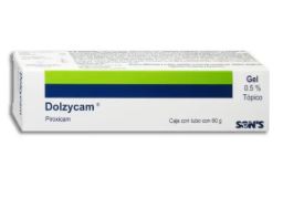 [7502001165045] PIROXICAM  0.5%, DOLZYCAM 60 gr gel