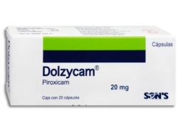 [7502001165038] PIROXICAM 20 mg 20 cap, DOLZYCAM