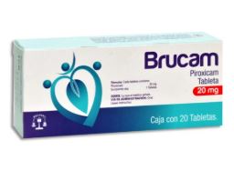 [7501537102371] PIROXICAM 20 MG, BRUCAM 20  tab