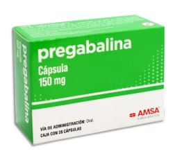 [7501349022935] PREGABALINA 150mg, 28 cap, GI AMSA