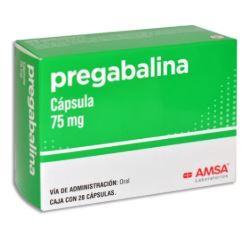 [7501349025943] PREGABALINA 75 mg, 28 cap, GI AMSA