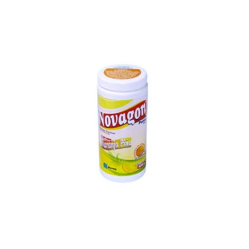 [7501075718676] PLANTAGO PSYLLIUM, 400 g, NOVAGON PIÑA-NARANJA