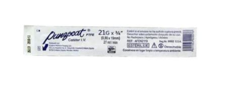 [7501563010077] CATETER 21 BLANCO, 1 pz, PUNZOCAT