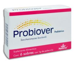 [7502259891444] SACCHAROMYCES BOULARDII 226 mg, 6 sob, PROBIOVER