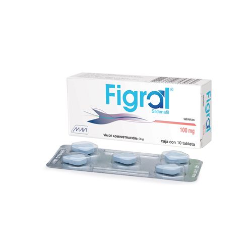 SILDENAFIL CITRATO DE 100 mg, 10 tab, FIGRAL