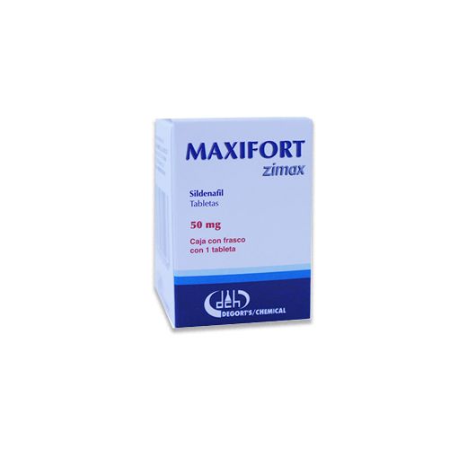 SILDENAFIL CITRATO DE 50 mg, 1 tab, MAXIFORT