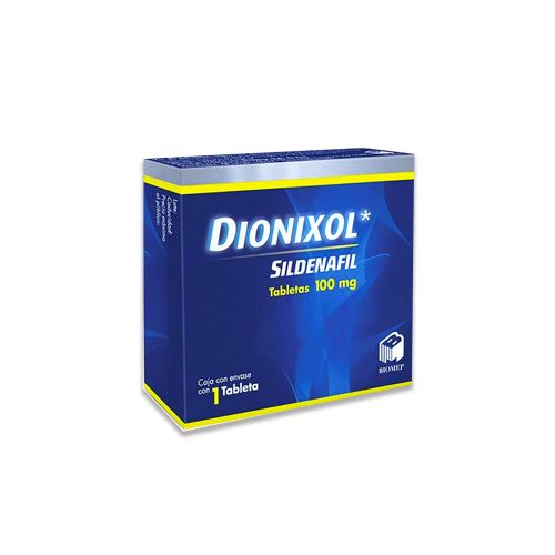 SILDENAFIL CITRATO DE 100 mg, 1 tab, DIONIXOL