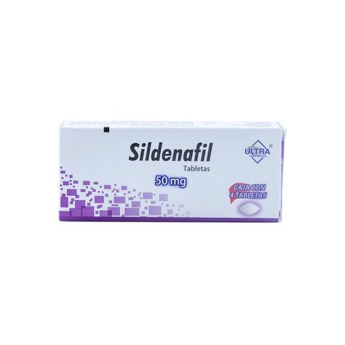 SILDENAFIL CITRATO DE 50 mg, 4 tab, ULTRA