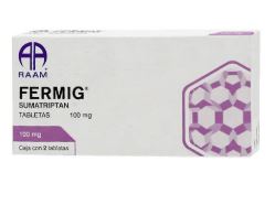 [7502227871058] SUMATRIPTAN SUCCINATO DE 100 mg, 2 tab, FERMIG