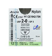 [7501566892649] SUTURAS NYLON 2-0,  1  pza